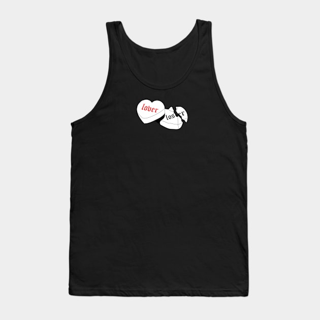 Lover Hearts Tank Top by Love Curse